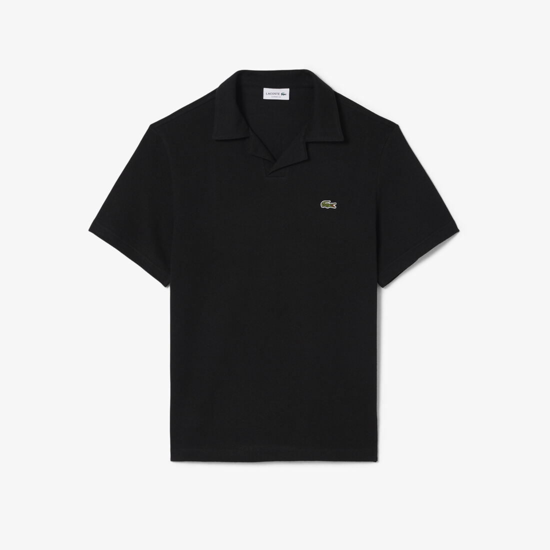 قميص بولو كلاسيكي من القطن والكتان قميص بولو كلاسيكي من القطن والكتان