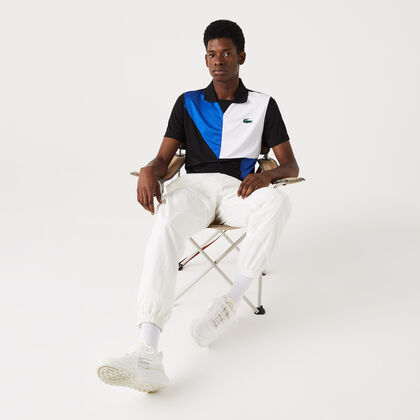 Men's Lacoste Sport Color-block Ultra-dry Piqué Tennis Polo Shirt