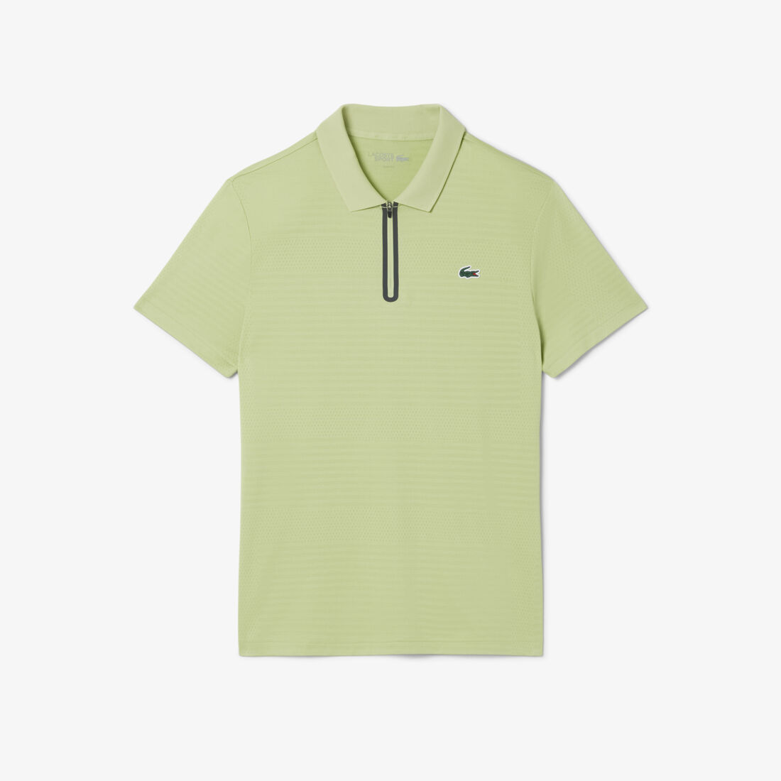 lacoste ultra dry stretch jacquard tennis polo shirt