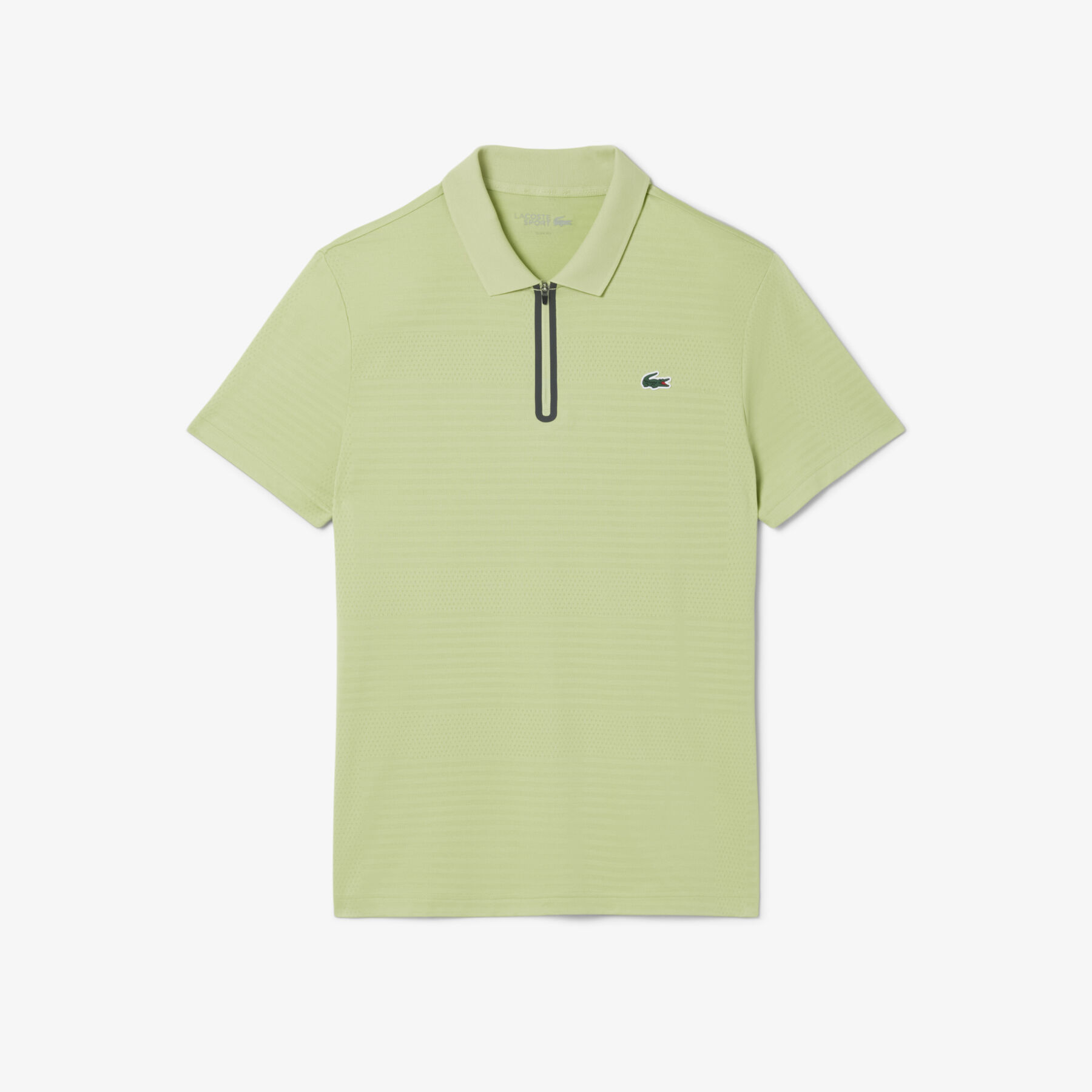 lacoste ultra dry stretch jacquard tennis polo shirt