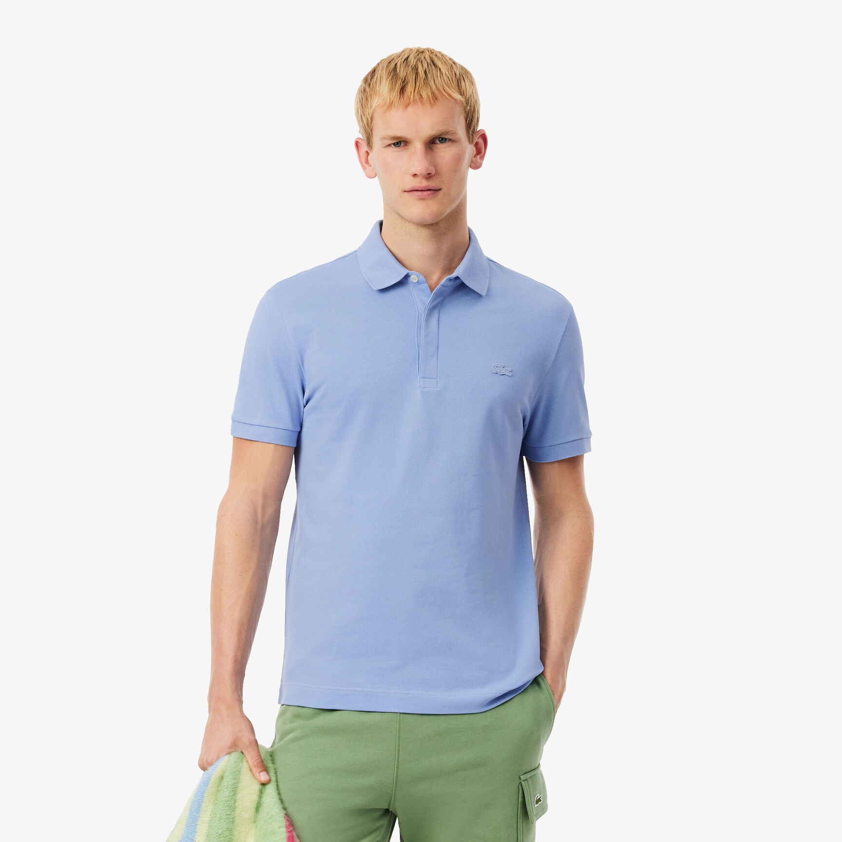 Regular Fit Paris Stretch Pique Polo Shirt