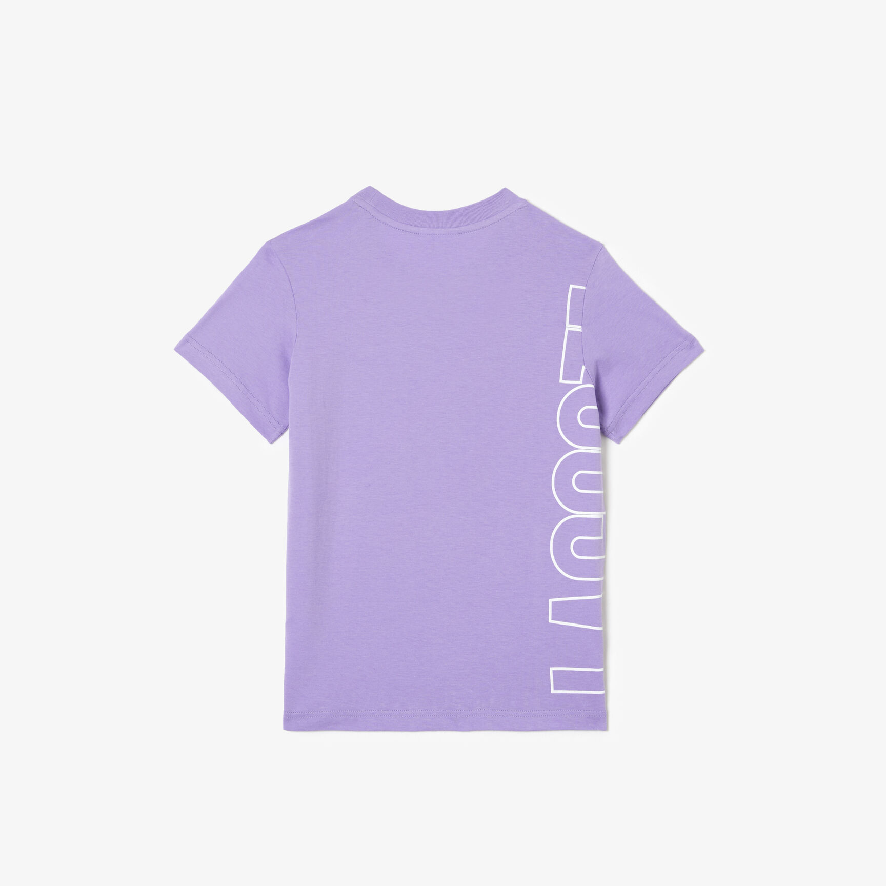 تيشيرت لاكوست قطن جيرسيه بطبعة كبيرة لشعار الماركة للأطفال تيشيرت لاكوست قطن جيرسيه بطبعة كبيرة لشعار الماركة للأطفال