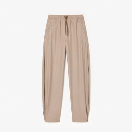 Wide Leg Flannel Pants
