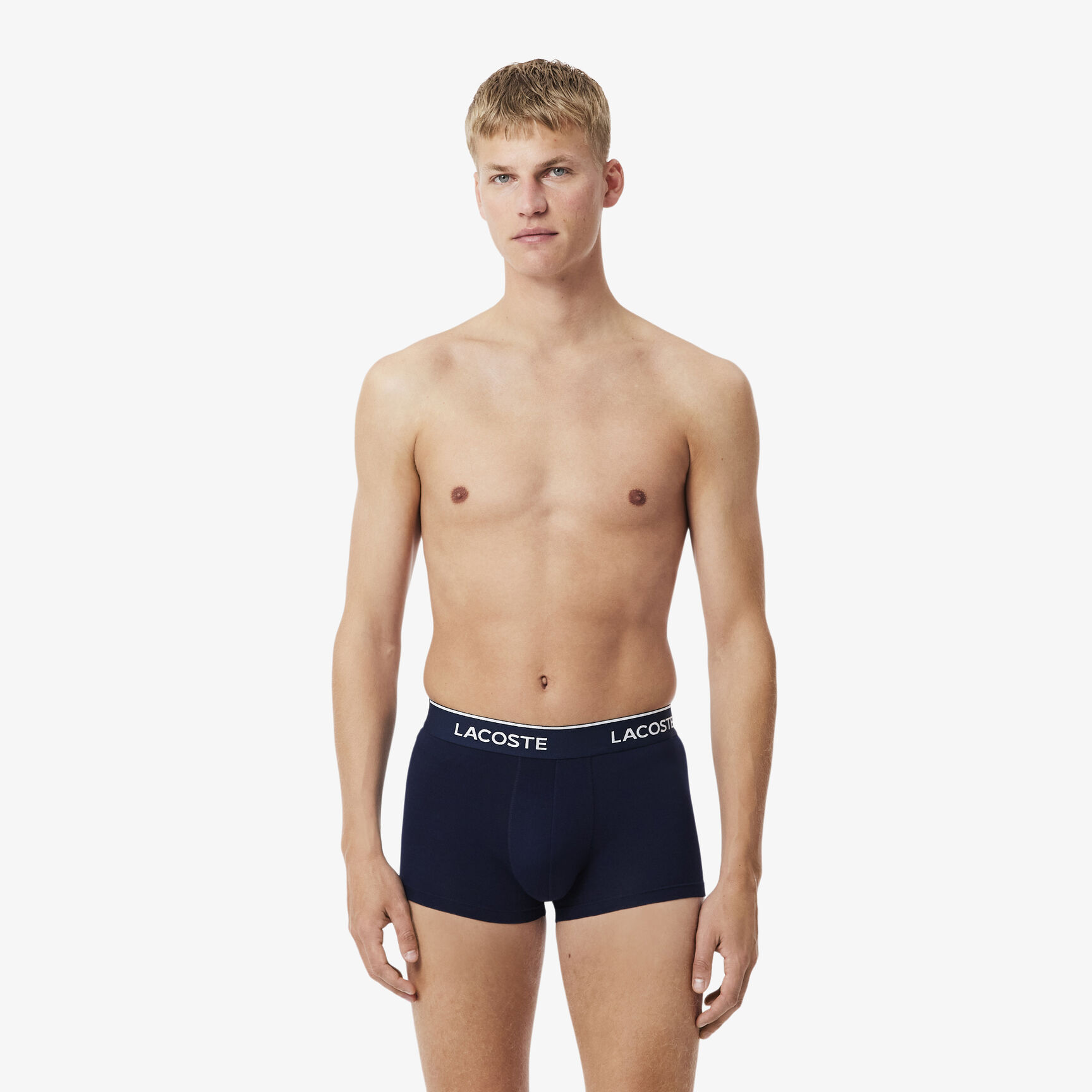 مجموعة من 3 سراويل داخلية قطنية مطاطية