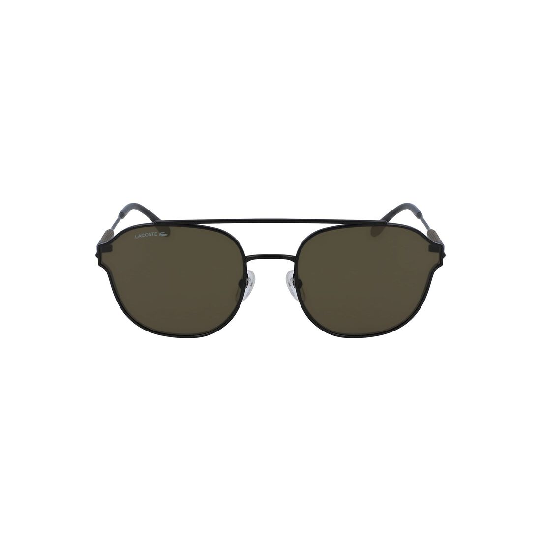 Men's Navigator Metal Leather Punch Sunglasses