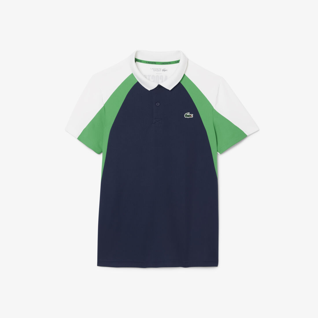 Colour-Block Printed Sport Polo Shirt Colour-Block Printed Sport Polo Shirt