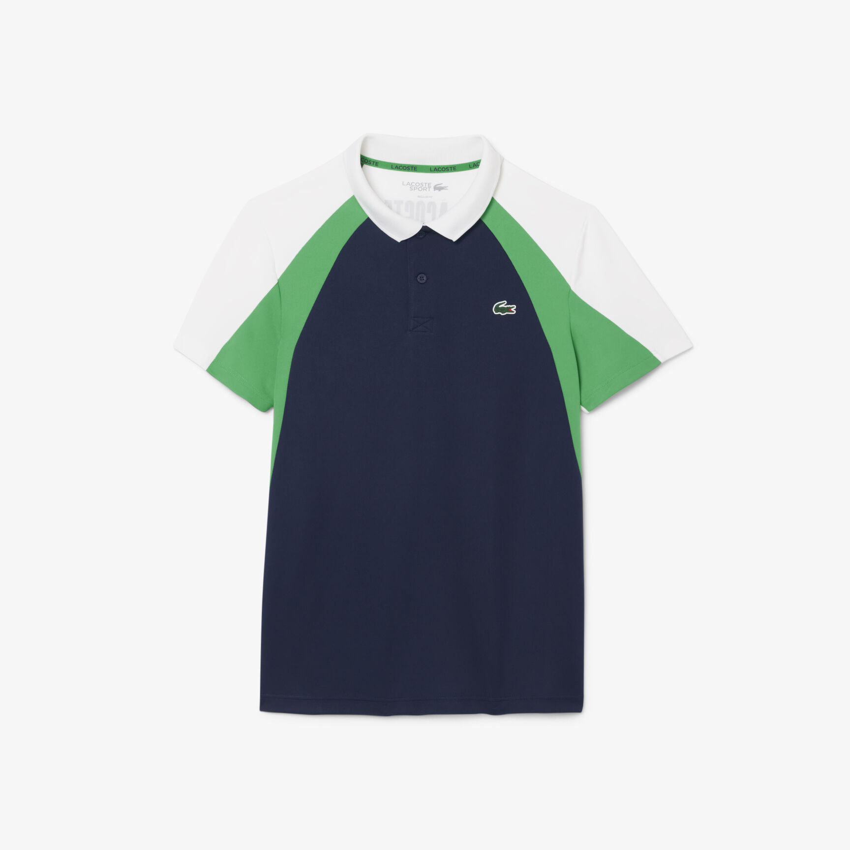 Colour-Block Printed Sport Polo Shirt Colour-Block Printed Sport Polo Shirt