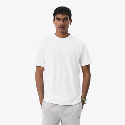 Jacquard Branded Pique T-shirt