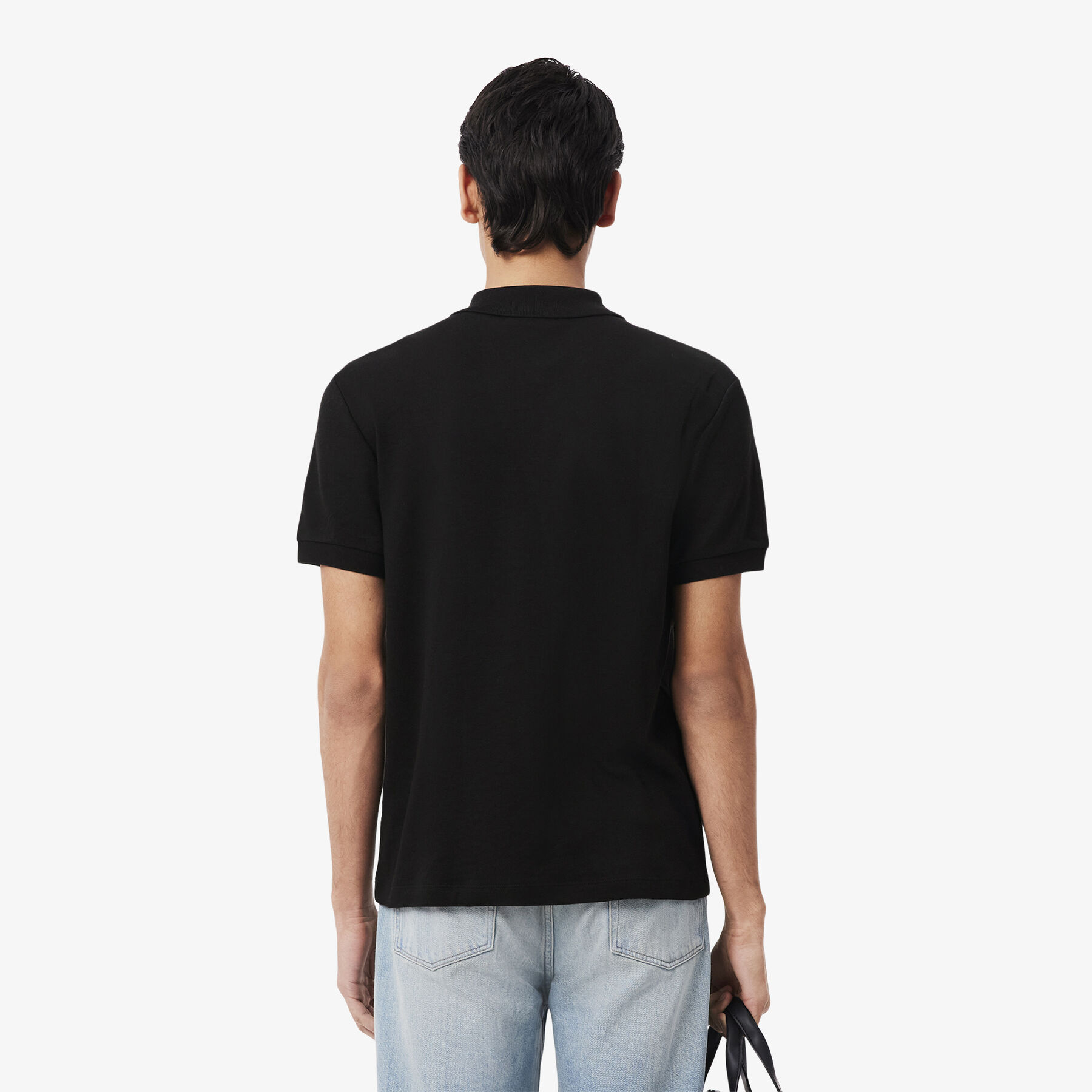 lacoste regular fit cotton pima polo shirt