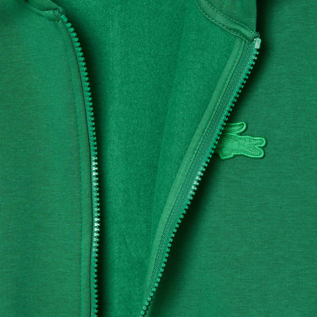 Zipped Cotton Jogger Sweatshirt Zipped Cotton Jogger Sweatshirt