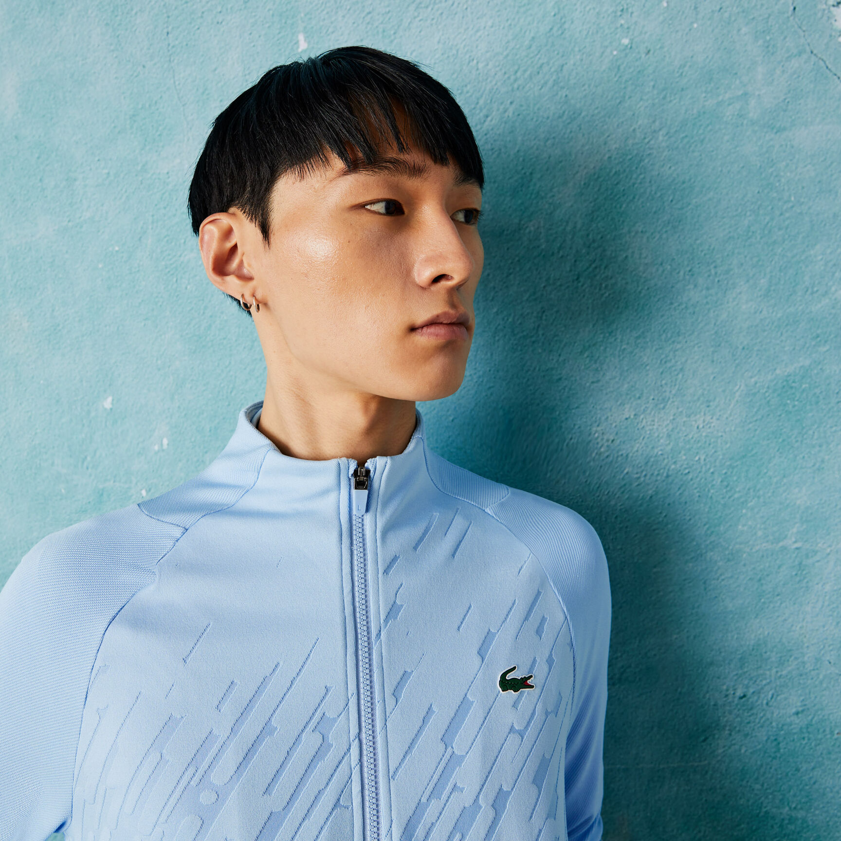 Men’s Lacoste SPORT x Novak Djokovic Technical Zip Jacket Men’s Lacoste SPORT x Novak Djokovic Technical Zip Jacket