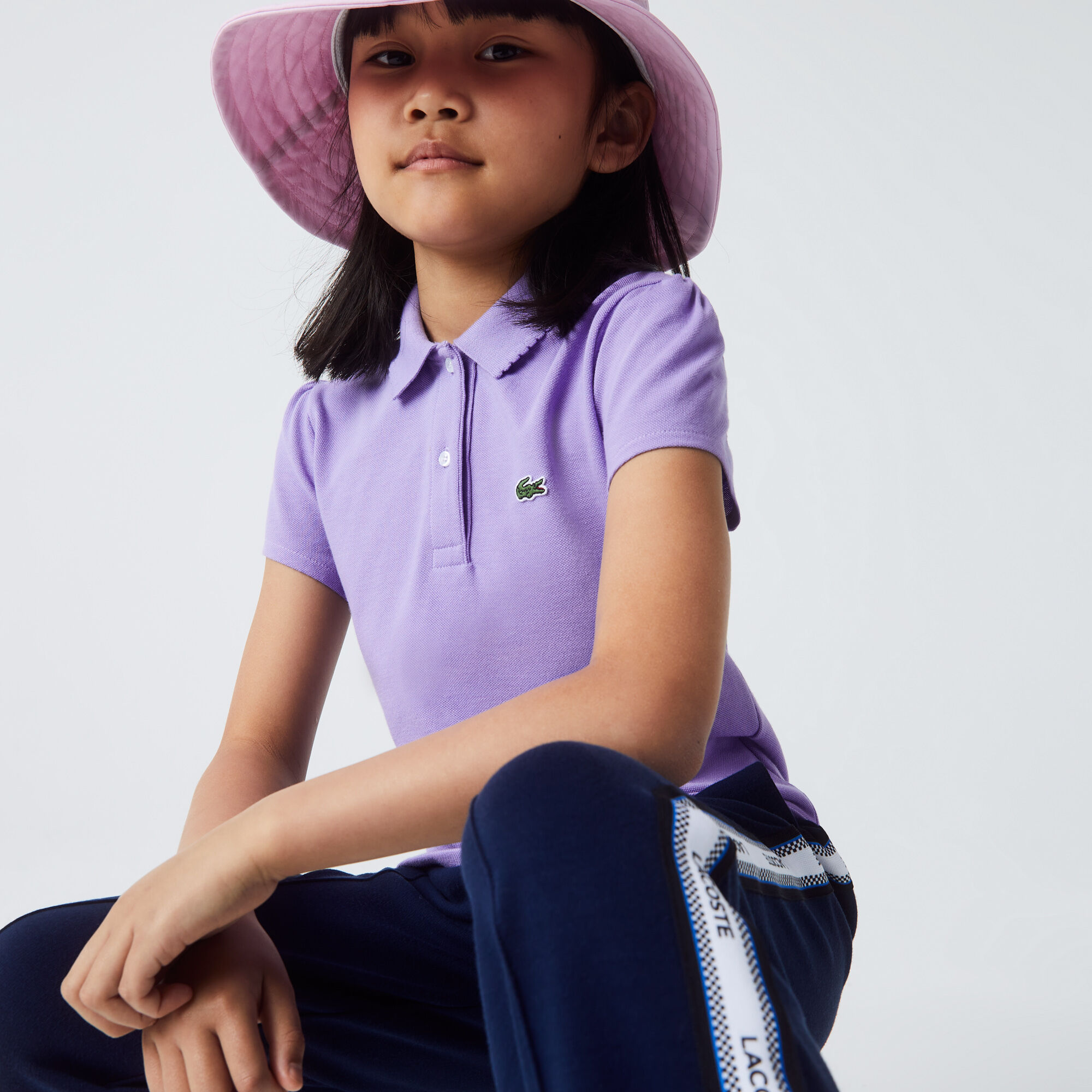 Girls purple polo shirt outlet