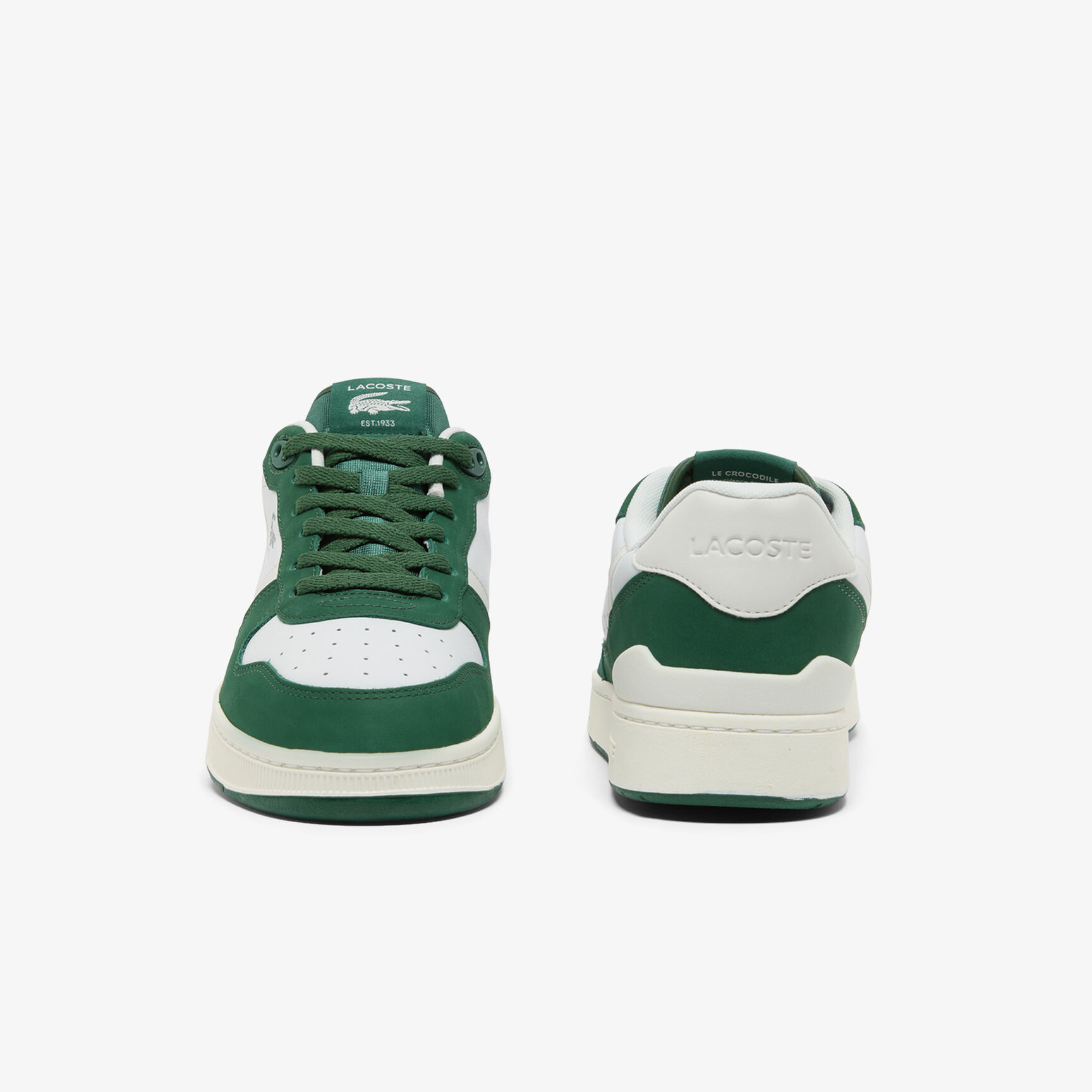 Men's T-Clip Set Leather Sneakers Men's T-Clip Set Leather Sneakers