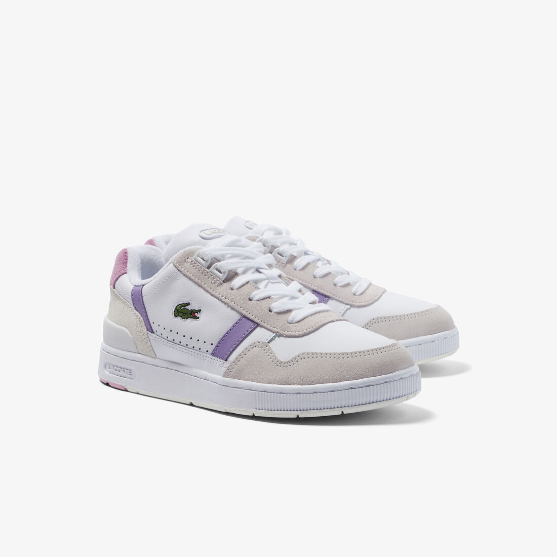 Women's Lacoste T-Clip Leather Sneakers Women's Lacoste T-Clip Leather Sneakers