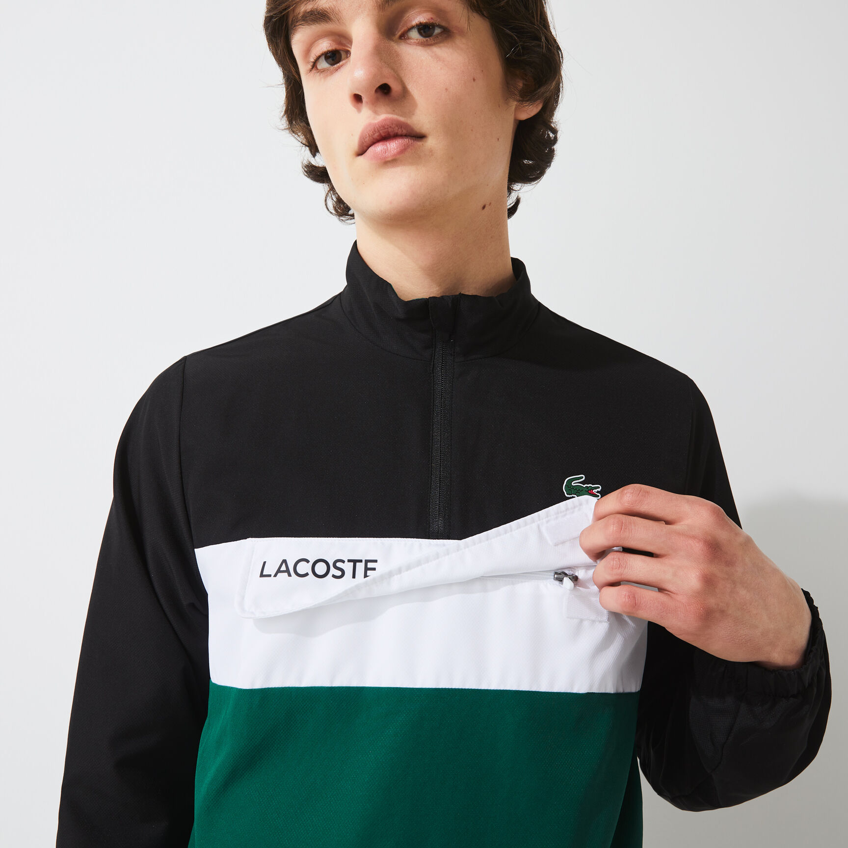 بذلة رياضية مع جاكيت قابل للحزم مجموعة Lacoste SPORT للرجال بذلة رياضية مع جاكيت قابل للحزم مجموعة Lacoste SPORT للرجال