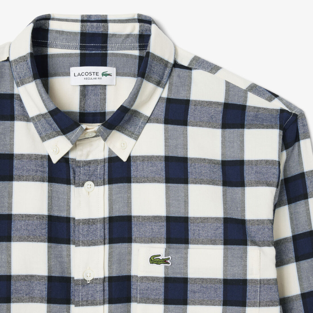 Regular Fit Plaid Flannel Shirt Regular Fit Plaid Flannel Shirt