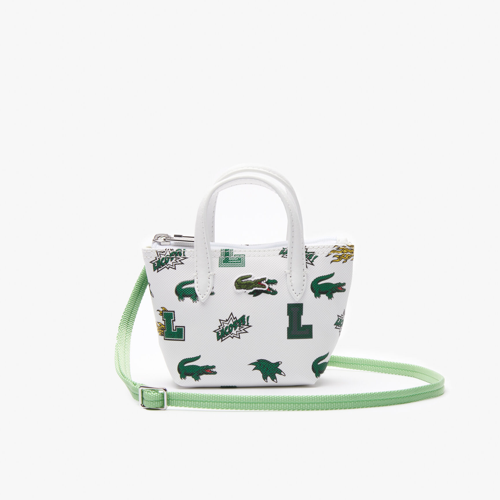 Women's Lacoste Holiday Comic Print Nano Bag Women's Lacoste Holiday Comic Print Nano Bag