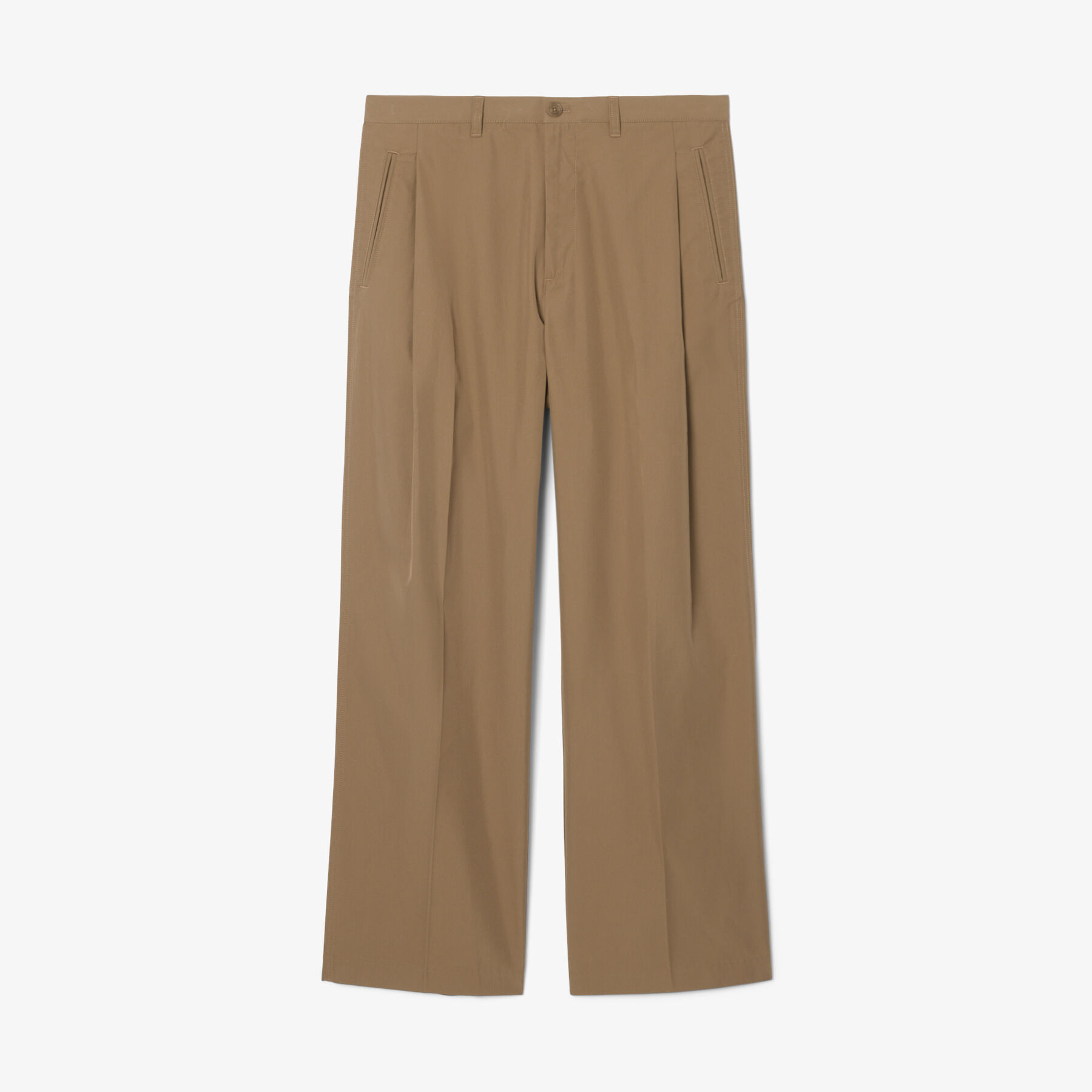 Loose Fit Pleated Twill Pants lacoste loose fit pleated twill pants