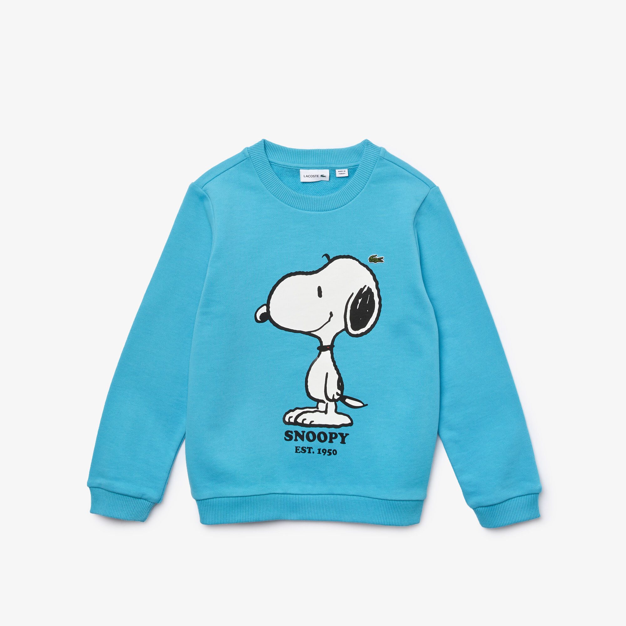 Buy Boys Lacoste x Peanuts Print Organic Cotton Sweatshirt Lacoste QA