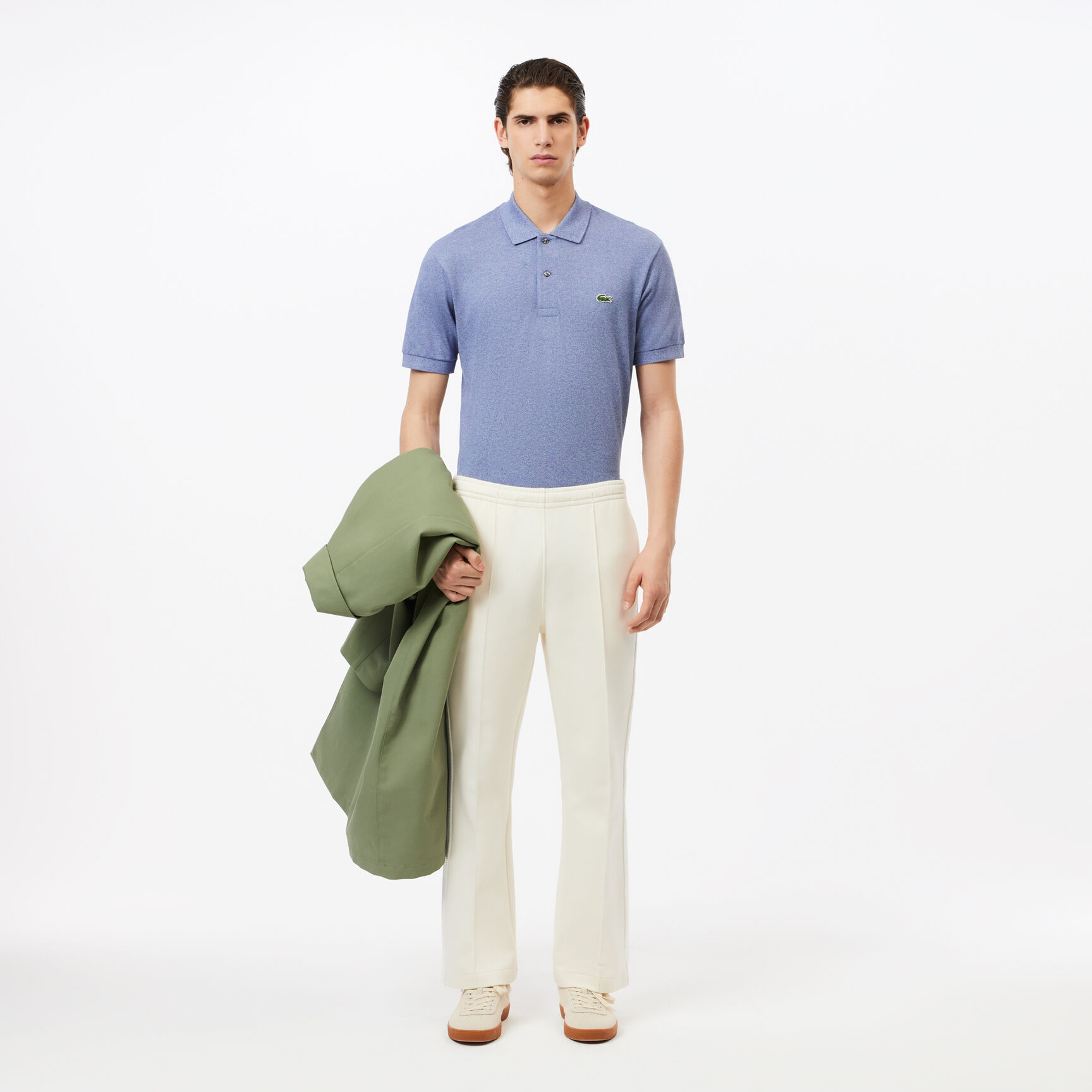 Classic Fit L.12.12 Marl Polo Shirt Classic Fit L.12.12 Marl Polo Shirt