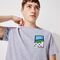 تي شيرت مسامي قطني للجولف للرجال مع تصميم ثلاثي الأبعاد مجموعة Lacoste SPORT لاكوست تي شيرت مسامي قطني للجولف للرجال مع تصميم ثلاثي الأبعاد مجموعة lacoste sport
