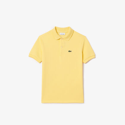 Kids' Lacoste Regular Fit Petit Pique Polo Shirt