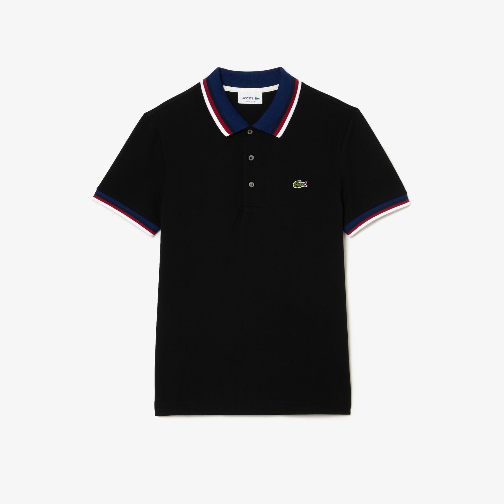 Regular Fit Contrast Collar Polo Shirt
