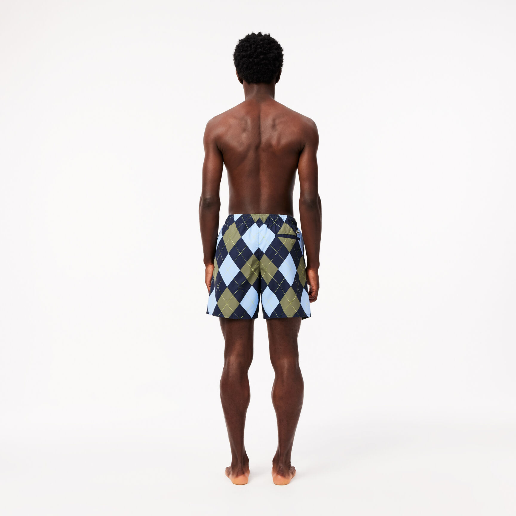 Printed Swim Trunks