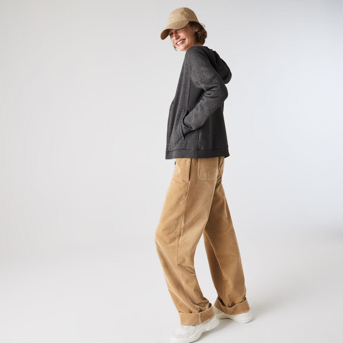 Women's Lacoste SPORT Fleece Zip Tennis Hoodie Women's Lacoste SPORT Fleece Zip Tennis Hoodie