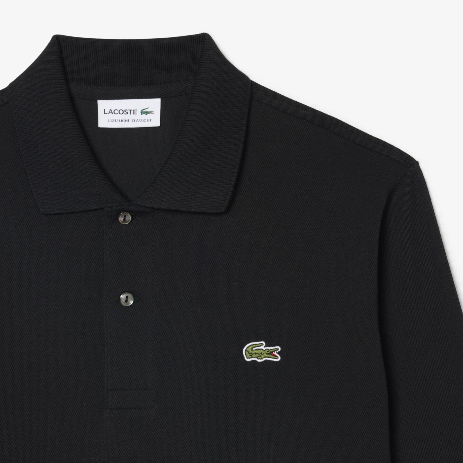Classic Fit L.12.12 LIGHT Long Sleeved Polo Shirt lacoste classic fit l 12 12 light long sleeved polo shirt