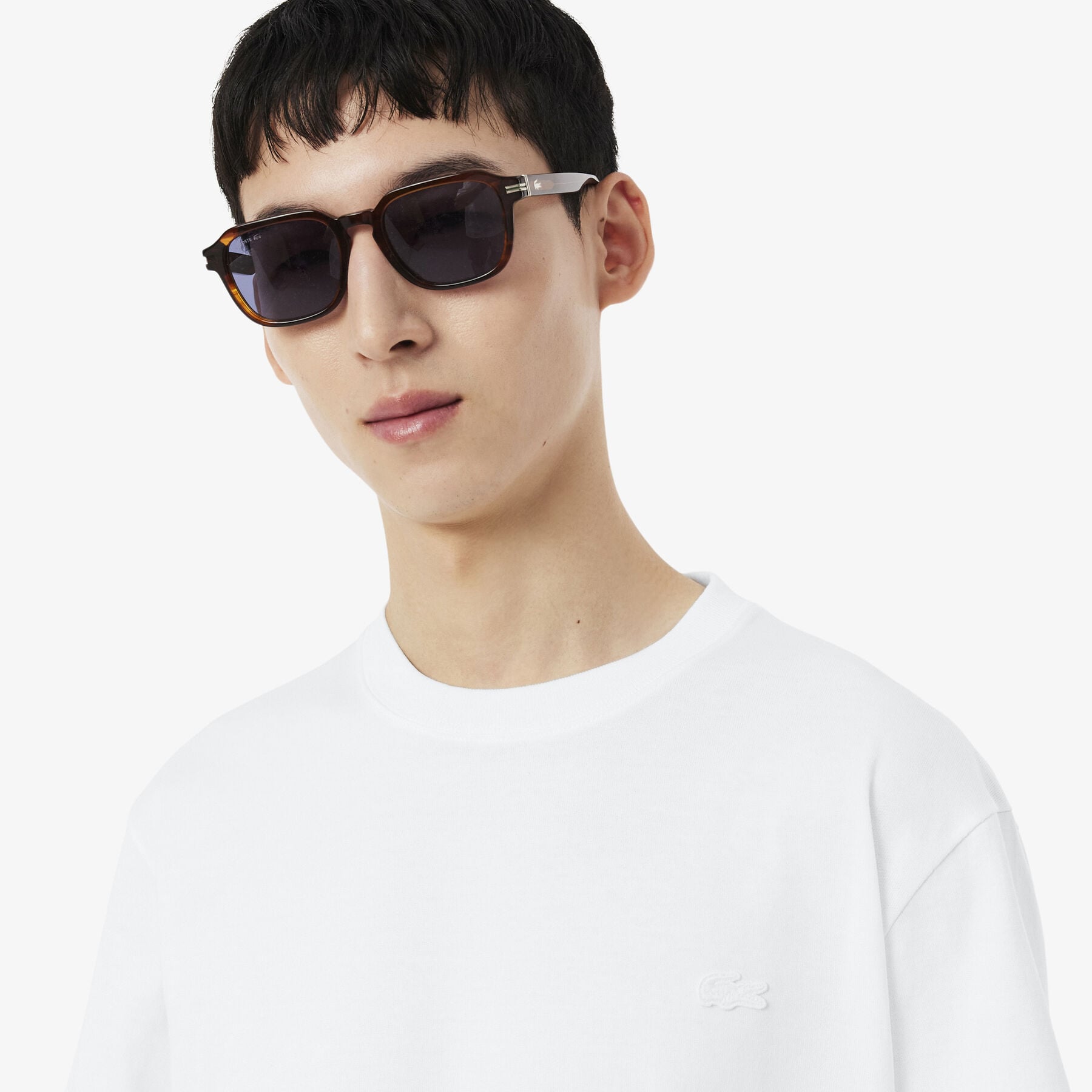 Printed Jersey T-shirt lacoste printed jersey t shirt