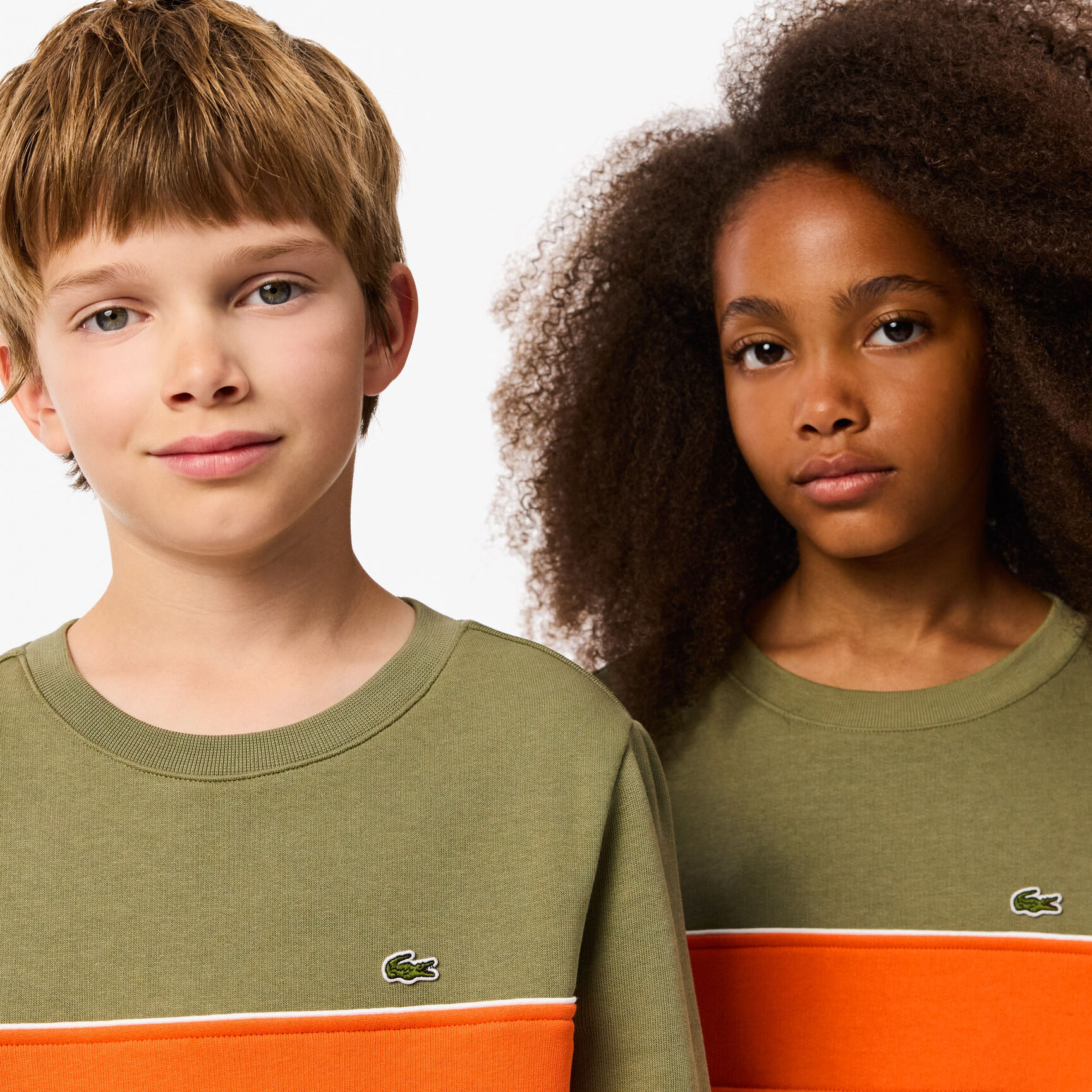 Contrast Color-Block Sweatshirt Contrast Color-Block Sweatshirt