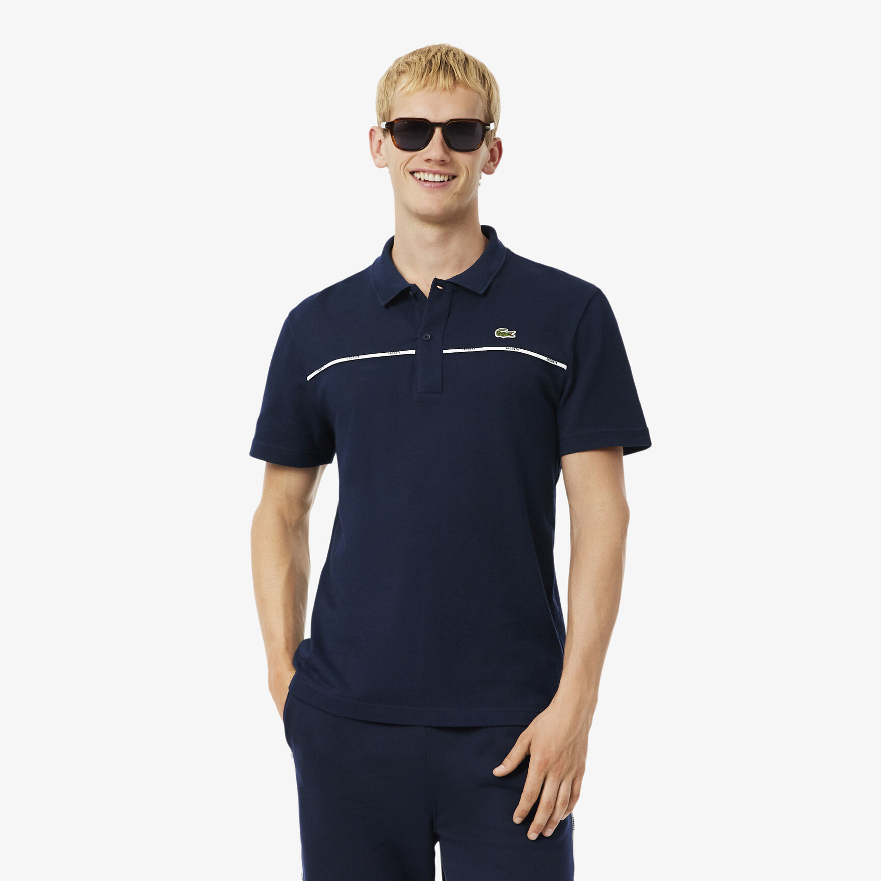 Regular Fit Logo Trim L.12.12 Polo Shirt