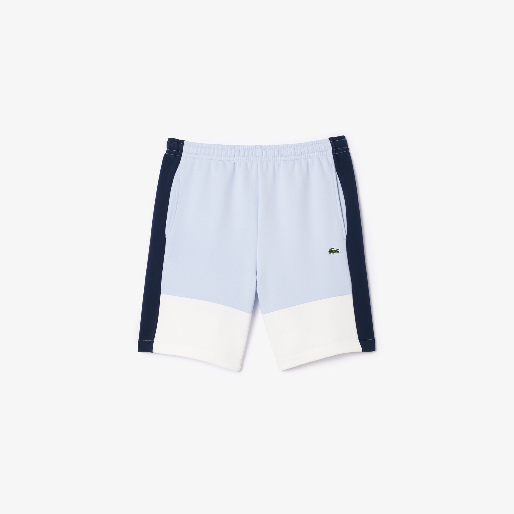 Regular Fit Brushed Fleece Colourblock Jogger Shorts