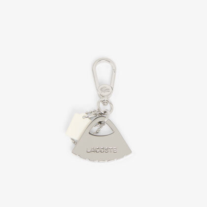 lacoste lenglen l charms key ring