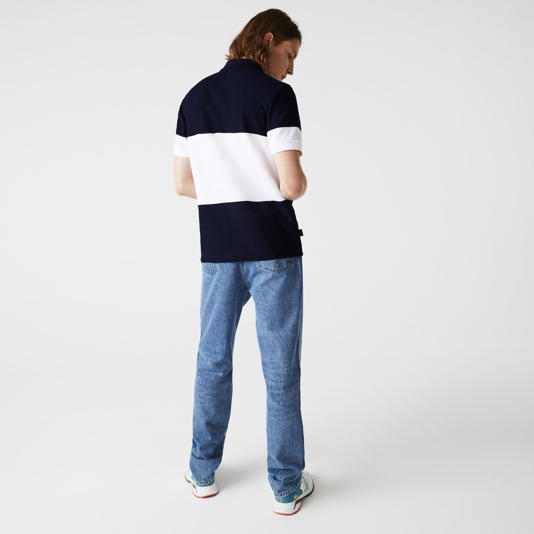 Men's Lacoste Regular Fit Tennis Embroidery Cotton Polo Shirt