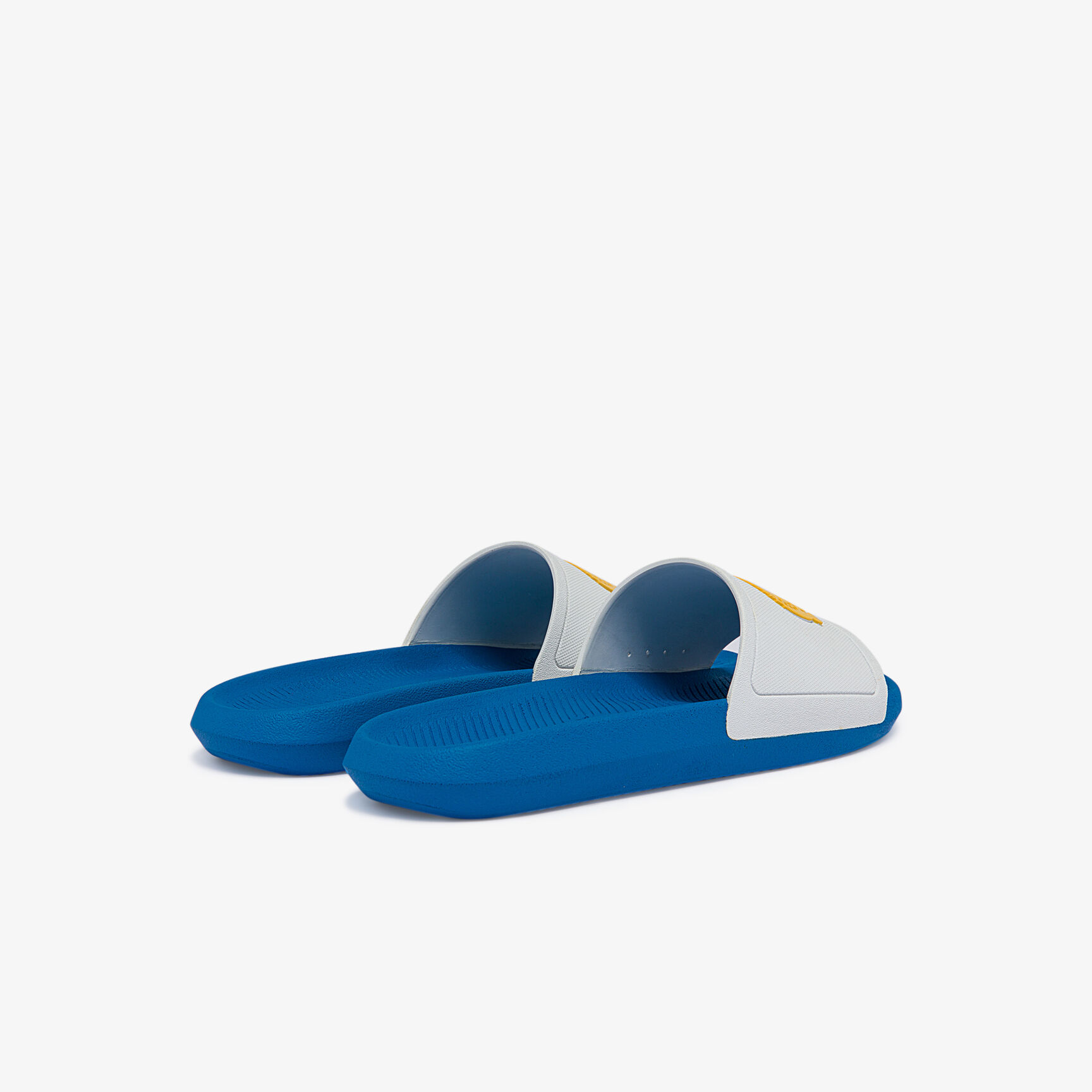 Men's Croco Synthetic Contrast Sole Slides