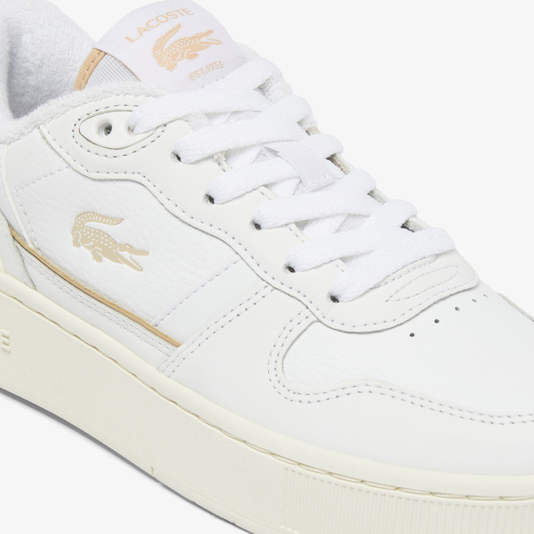 Women's T-Clip Platform Trainers lacoste women s t clip platform trainers