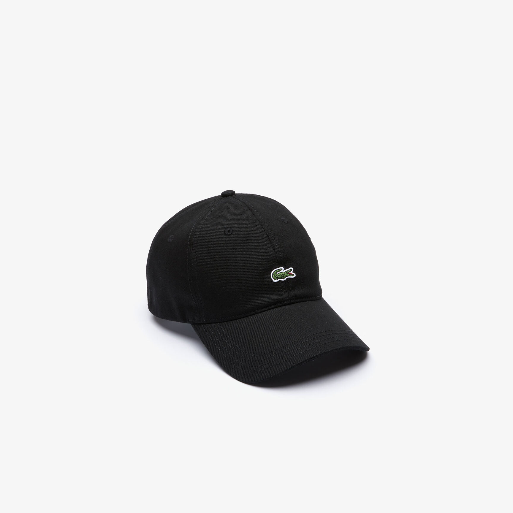 Unisex Contrast Strap And Crocodile Cotton Cap