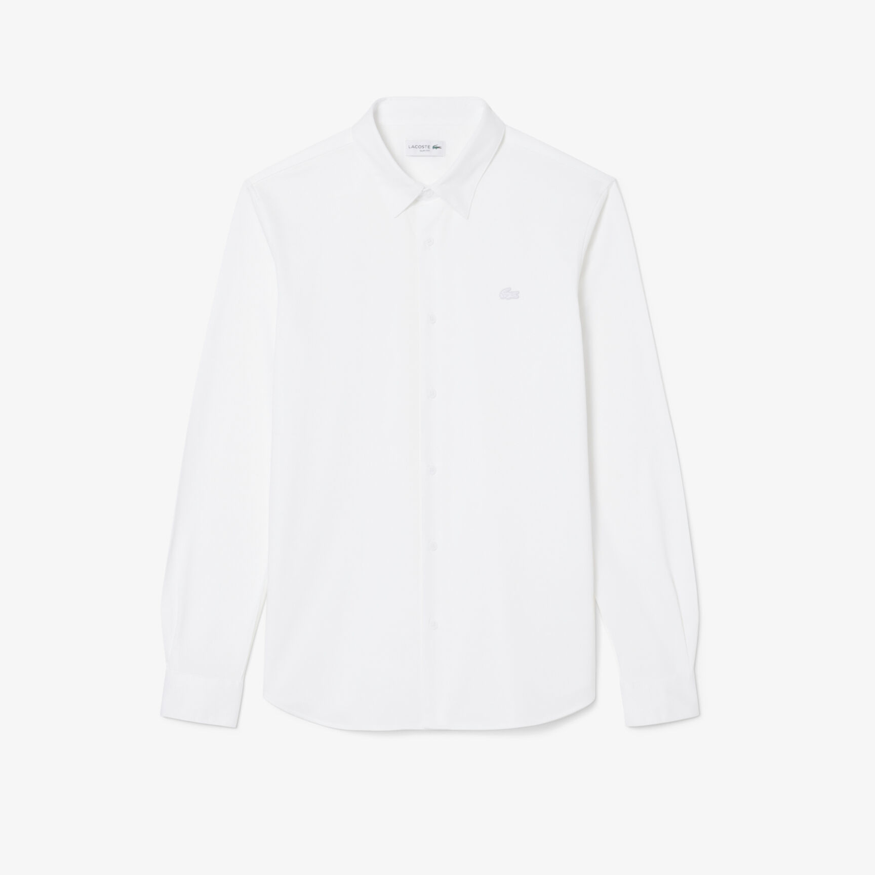 Slim Fit Cotton Blend Shirt