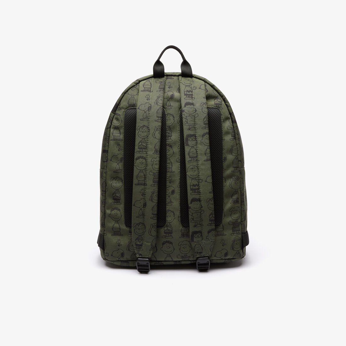 حقيبة الظهر الرجالية المصنوعة من القماش الكتاني من Lacoste x Peanuts حقيبة الظهر الرجالية المصنوعة من القماش الكتاني من Lacoste x Peanuts