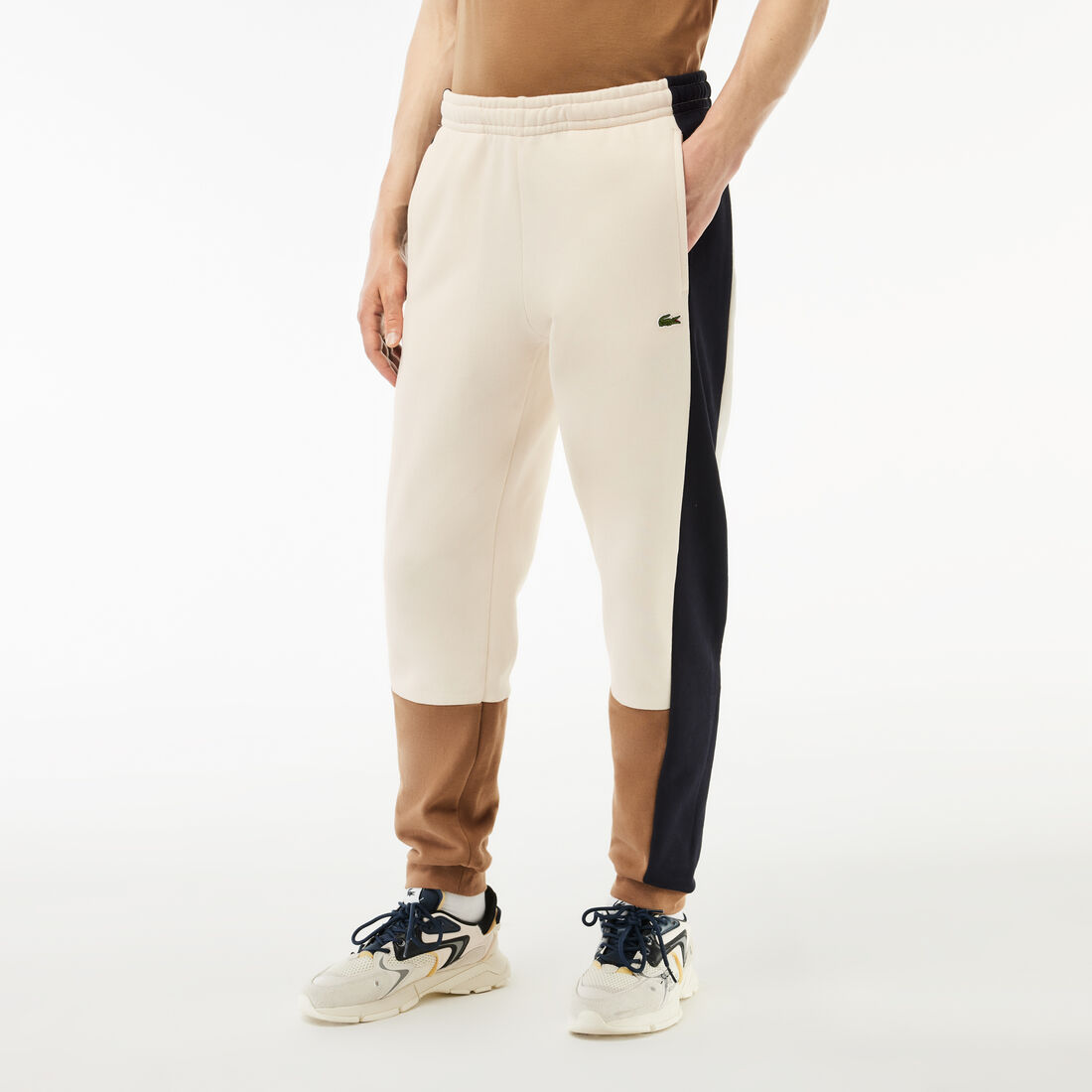 Regular Fit Colourblock Jogger Track Pants