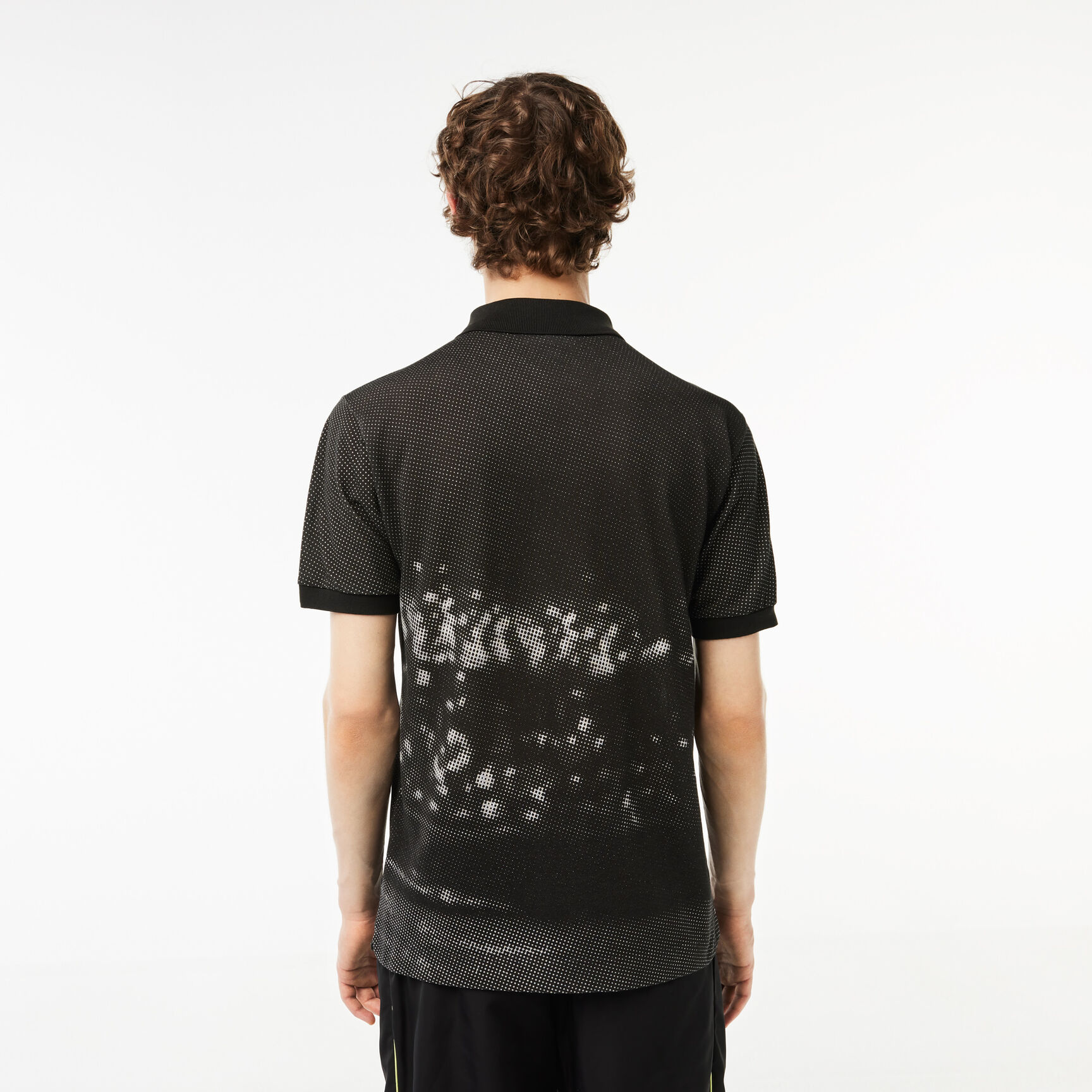 Original L.12.12 Rene Lacoste Print Polo Shirt Original L.12.12 Rene Lacoste Print Polo Shirt