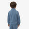 lacoste zipped monogram fleece hoodie