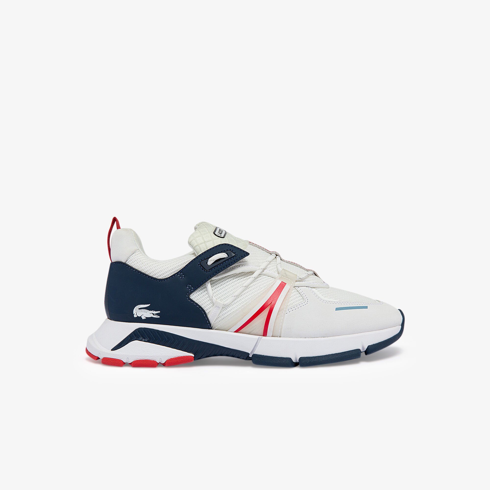 Lacoste textile trainers hotsell