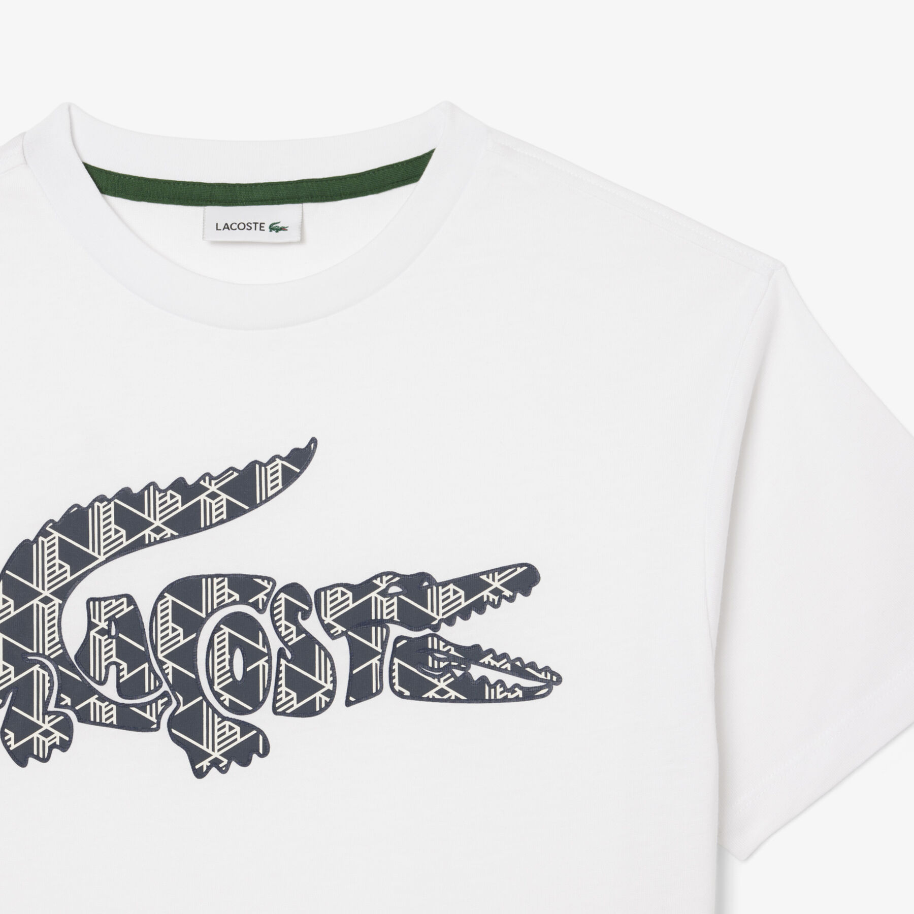 Monogram Print Cotton T-shirt