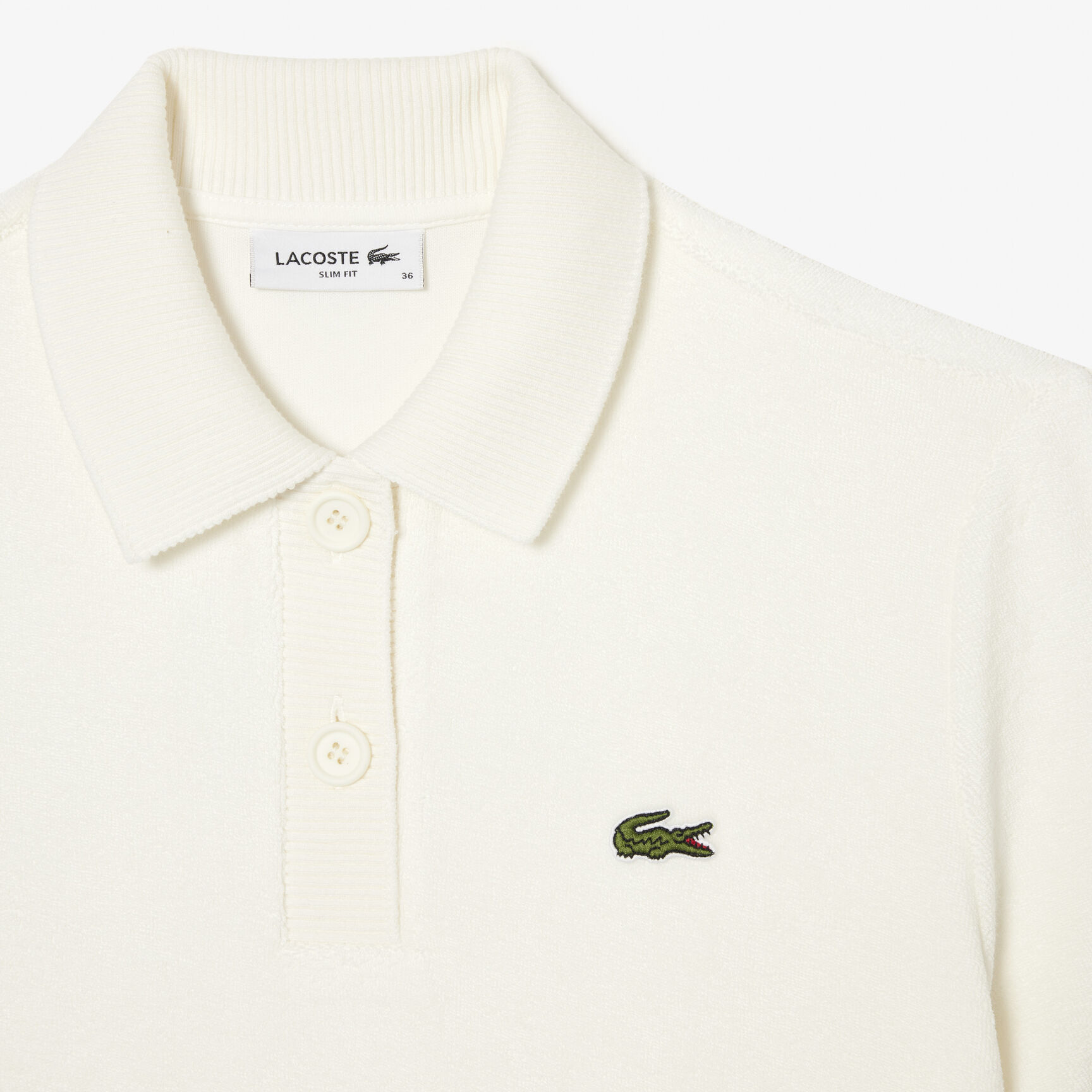 تيشيرت بولو لاكوست قطن تيري عضوي للنساء تيشيرت بولو لاكوست قطن تيري عضوي للنساء