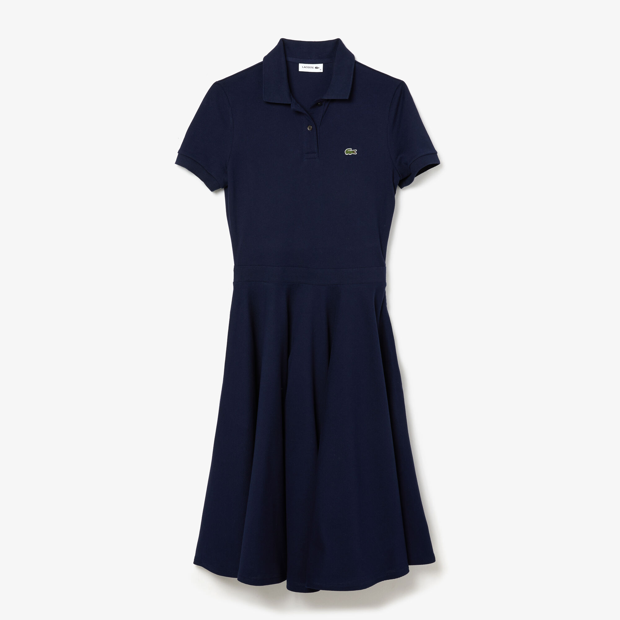 Women’s Fitted Cotton Piqué Polo Dress