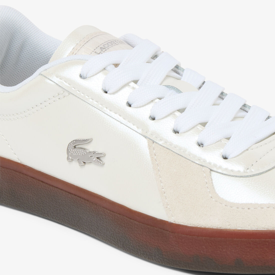 Women's Baseshot Pro Leather Sneakers لاكوست women s baseshot pro leather sneakers