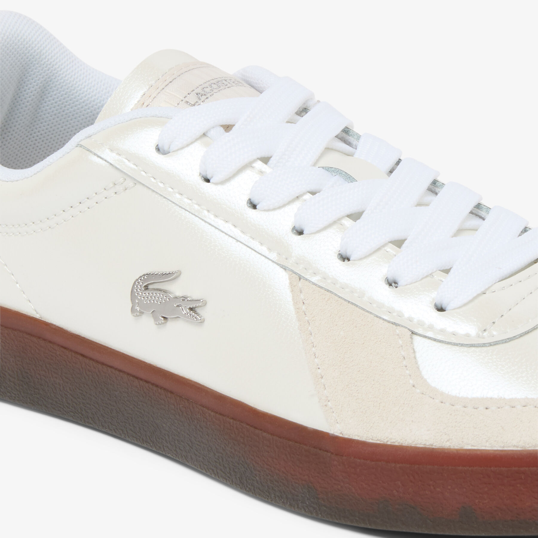 Women's Baseshot Pro Leather Sneakers لاكوست women s baseshot pro leather sneakers